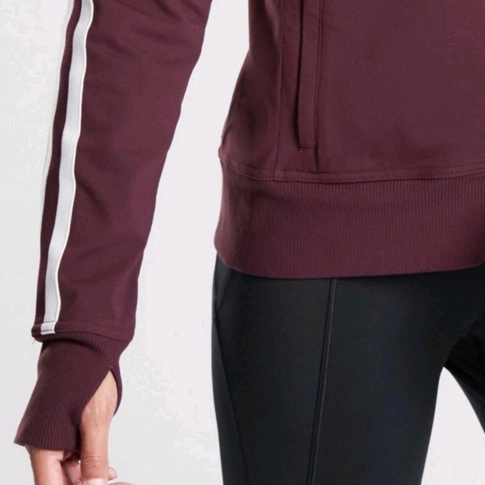 Athleta Circa Track Jacket. Size Medium - image 3